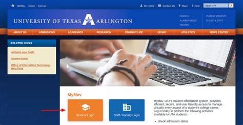 mavc register login|MyMav .